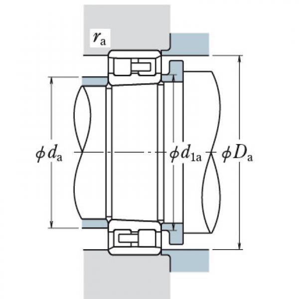 DOUBLE ROW CYLINDRICAL BEARINGS NSK NN3044K #1 image