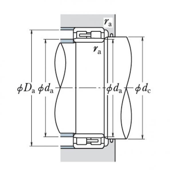 DOUBLE ROW CYLINDRICAL BEARINGS NSK NN30/530 #1 image