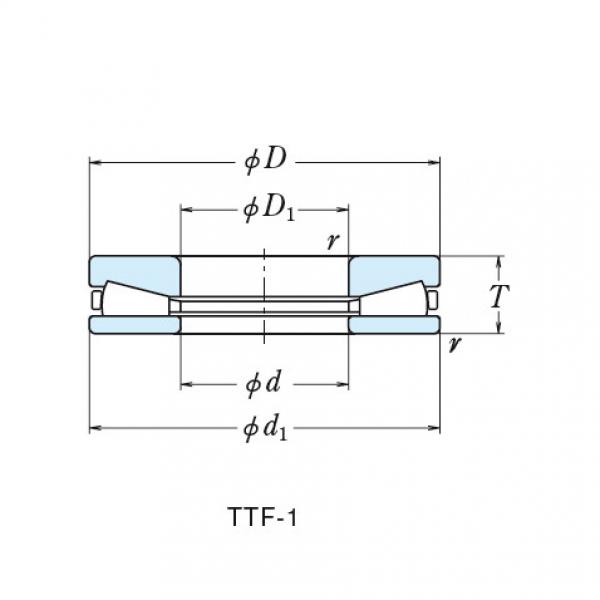 TAPERED ROLLER THRUST BEARINGS JAPAN 101TT2151 #2 image