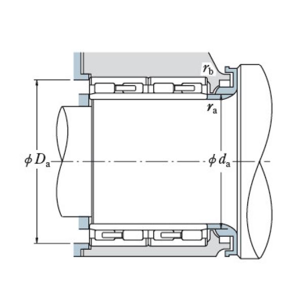 FOUR ROW CYLINDRICAL ROLLER BEARINGS NSK 100RV1401 #2 image