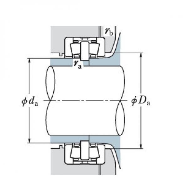 DOUBLE ROW TAPERED ROLLER BEARINGS JAPAN BRAND 180TFD2801 #2 image