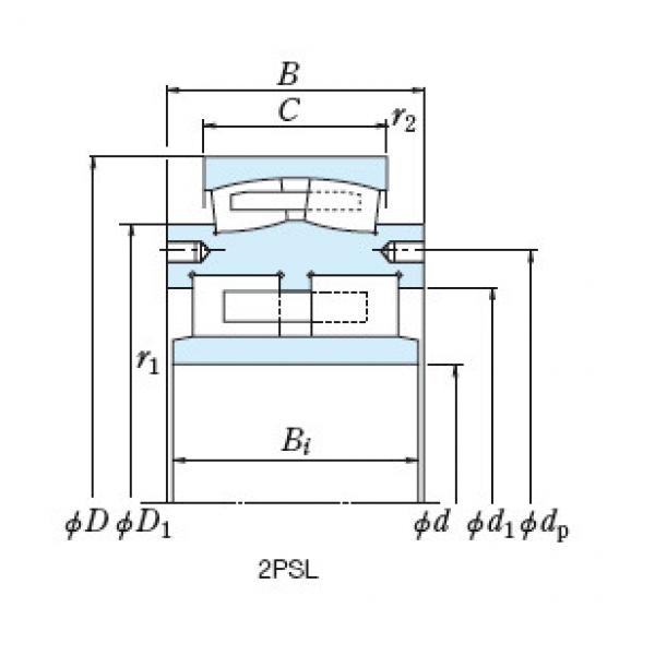 Roll Bearings for Mills NSK 2L130-2E #1 image