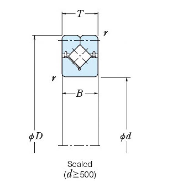 CROSSED ROLLER BEARINGS NRXT10020E #1 image